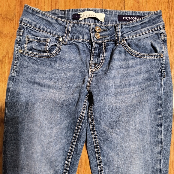 Vigoss Collection Fit/Boot cut jeans, women's size 1 - Picture 4 of 15